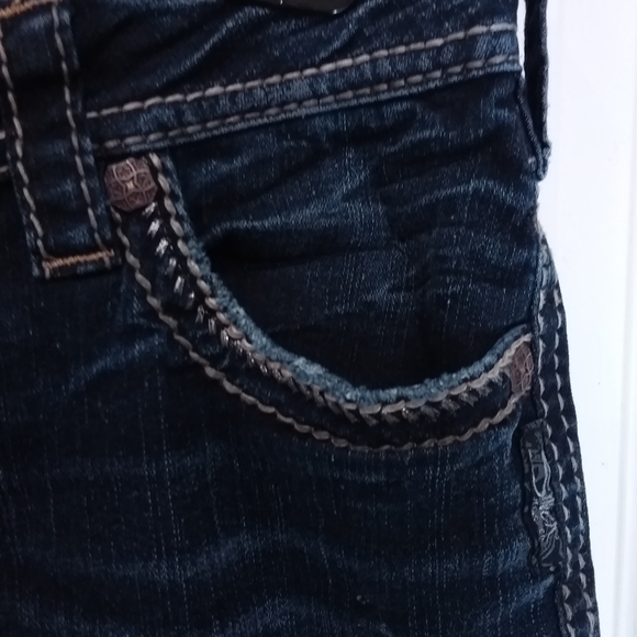 Women's Silver Aiko Jeans Mid Slim Boot Cut 29W by 31L NOWT - Picture 4 of 16